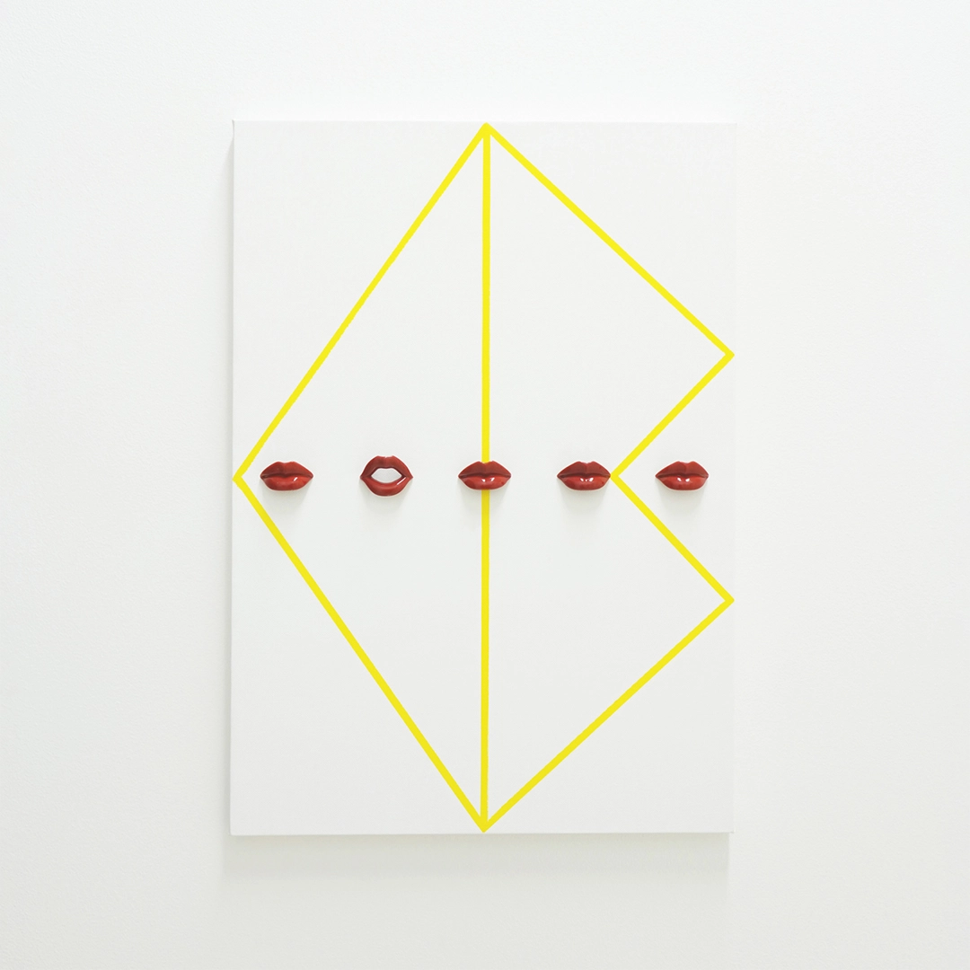 アートパネル ART PANEL リップパーツ&キャンバス「LIPS to SIGNAL」