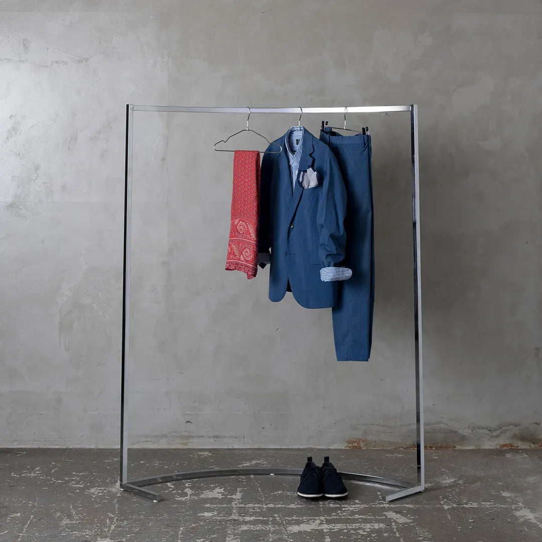 円形ハンガーラック おしゃれ シンプル スリム W1200 軽い 頑丈