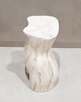 MANNEQUIN UPCYCLE 54 Side table and stool MARVLE WHITE×GLAY