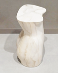 MANNEQUIN UPCYCLE 54 Side table and stool MARVLE WHITE×GLAY