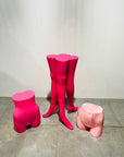 MANNEQUIN UPCYCLE 25 ART FURNITURE TABLE -MAD PINK ピンク