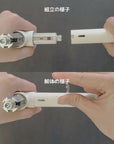 Flec 組立式ハンガーラック WHITE