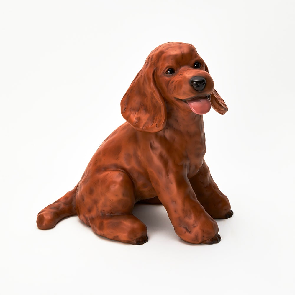 トイプードル「お座りポーズ」 羊毛フェルト☆黒トイプードル☆お座り