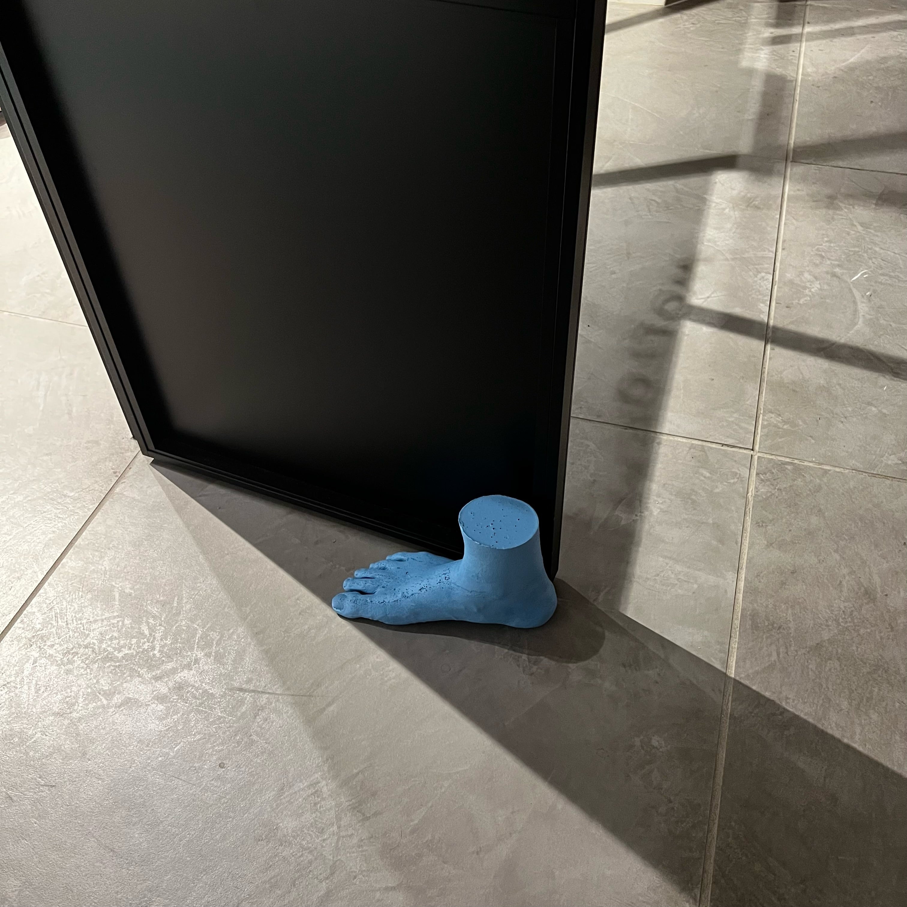 一点物 「七彩アート」スタンドミラー（壁掛け可能） ミニマムデザイン