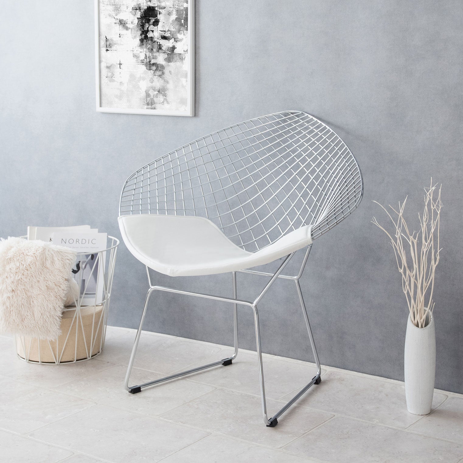 Diamond Chair (Harry Bertoia)
