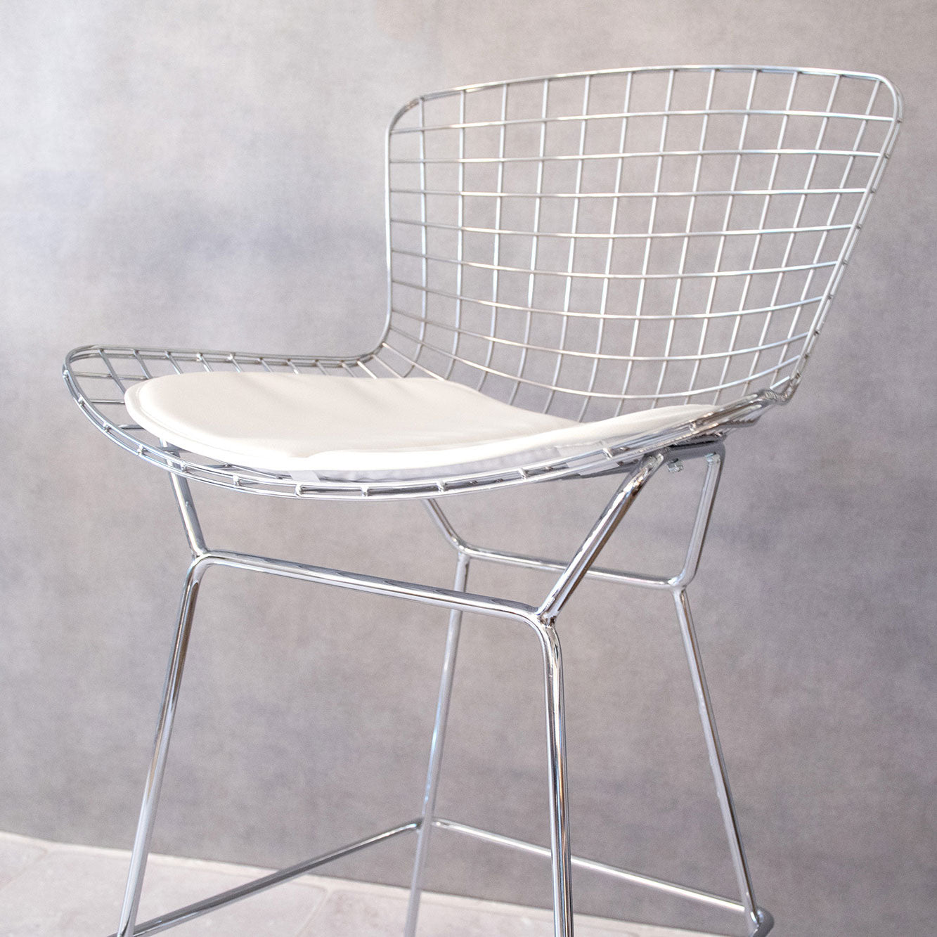 Wire High Stool (Harry Bertoia)