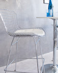 Wire High Stool (Harry Bertoia)