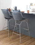 Wire High Stool (Harry Bertoia)