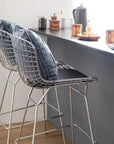Wire High Stool (Harry Bertoia)