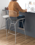 Wire High Stool (Harry Bertoia)