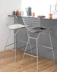 Wire High Stool (Harry Bertoia)