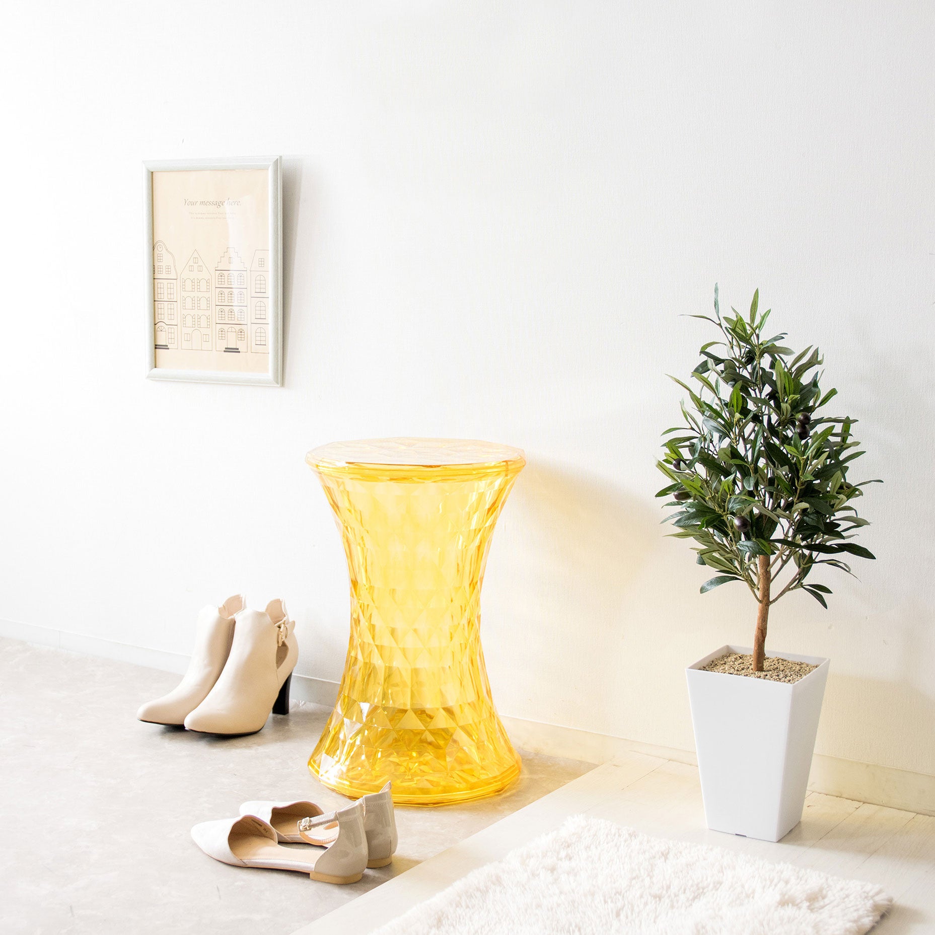 Designer stool STONE