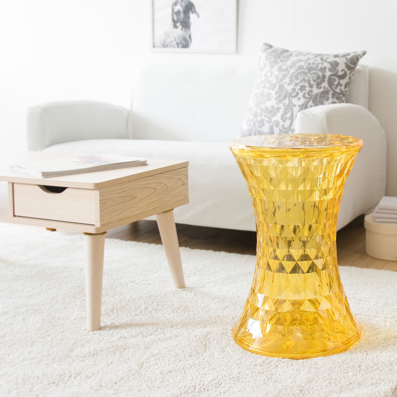 Designer stool STONE