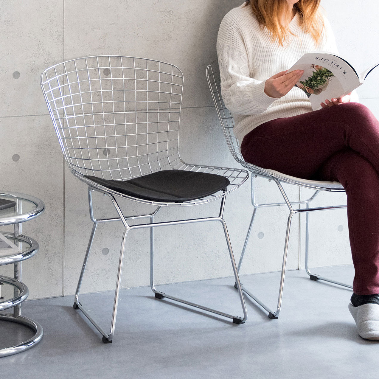 Wire Chair (Harry Bertoia)