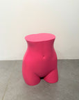 MANNEQUIN UPCYCLE 26 Side Table Stool Art Object MADPINK Pink