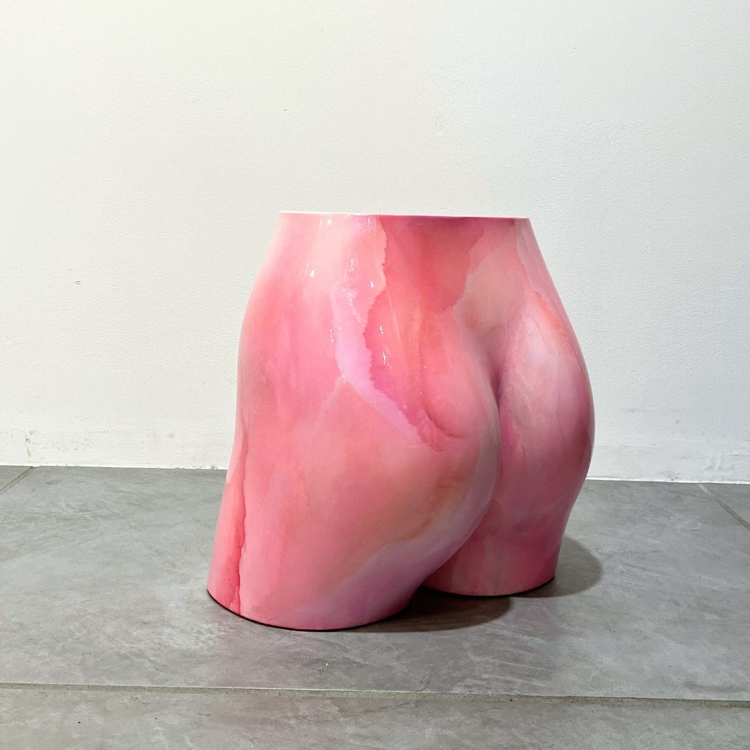MANNEQUIN UPCYCLE 29 ART SERIES MARBLE PINK×PALE ORANGE