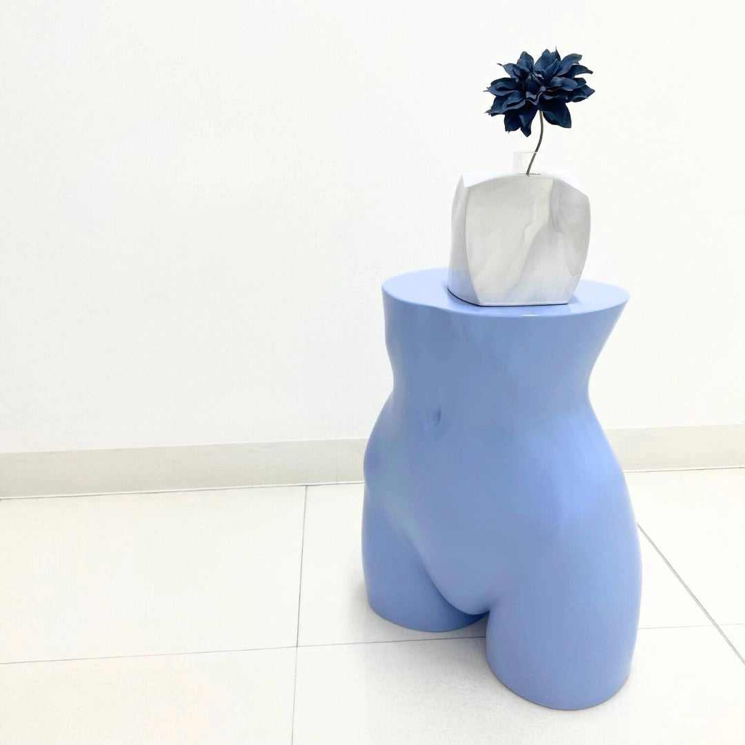 MANNEQUIN UPCYCLE 50 サイドテーブル スツール  SKY BLUE