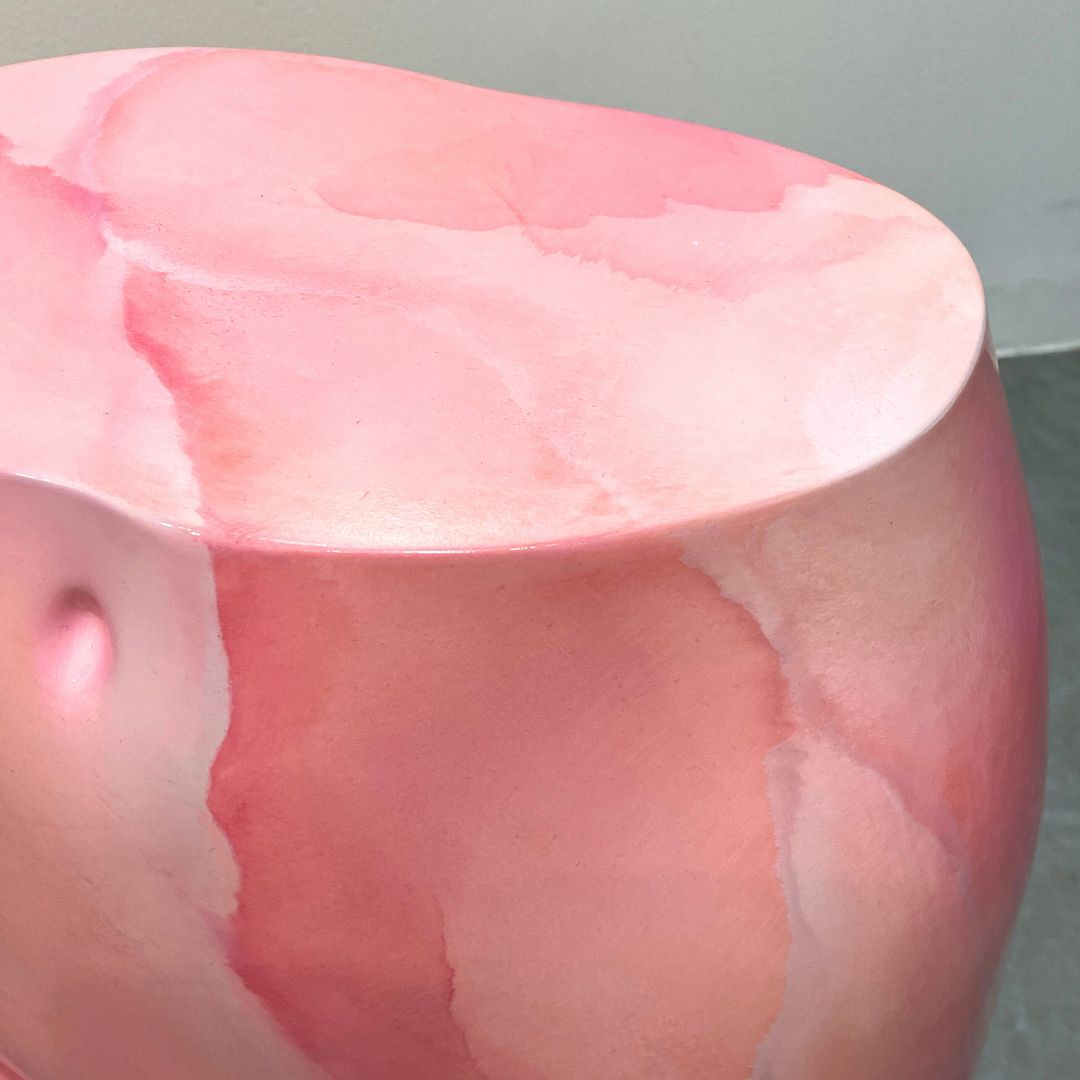 MANNEQUIN UPCYCLE 29 ART SERIES MARBLE PINK×PALE ORANGE