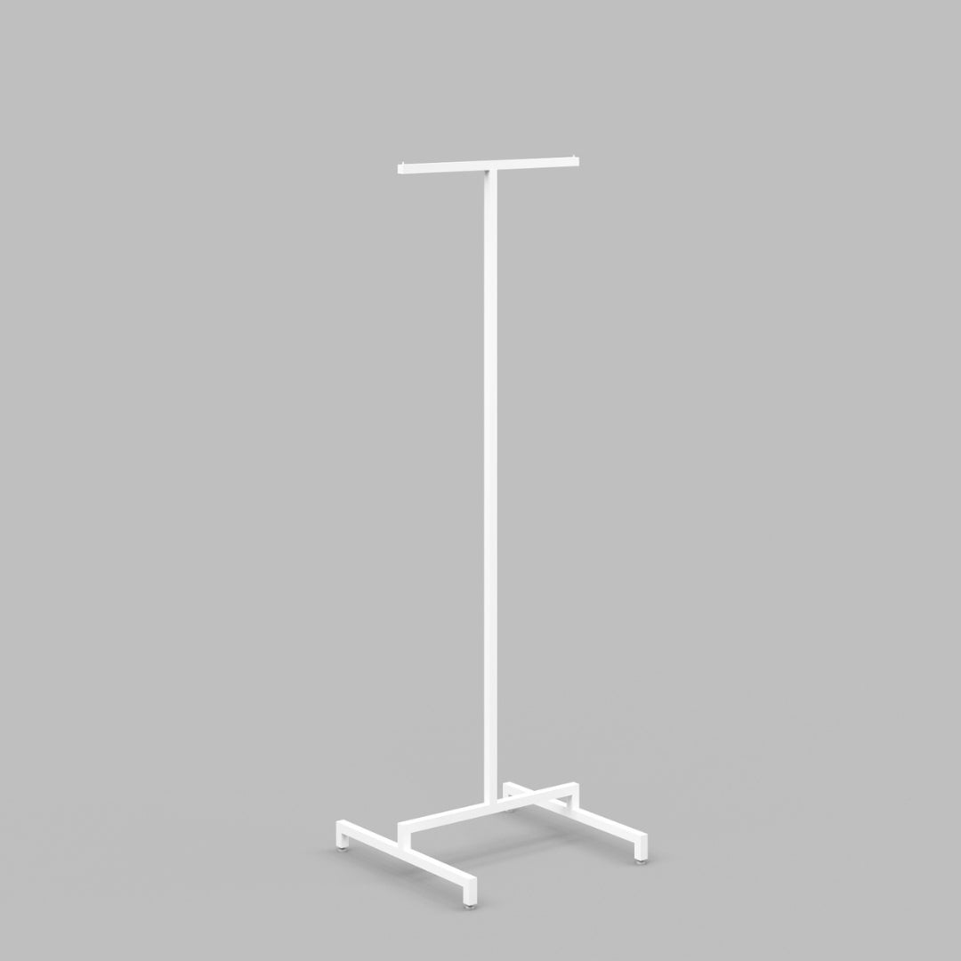 Slim design hanger rack, copper plated