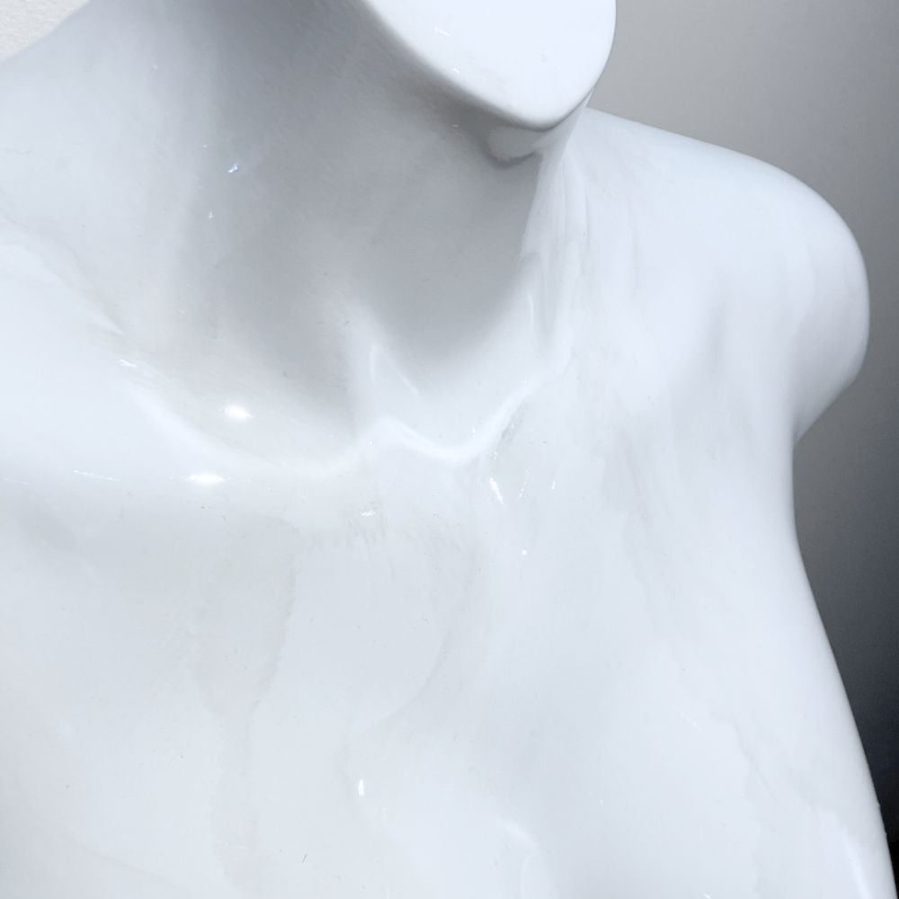 MANNEQUIN UPCYCLE 35 胸像 ART SERIES MARBLE WHITE×GRAY