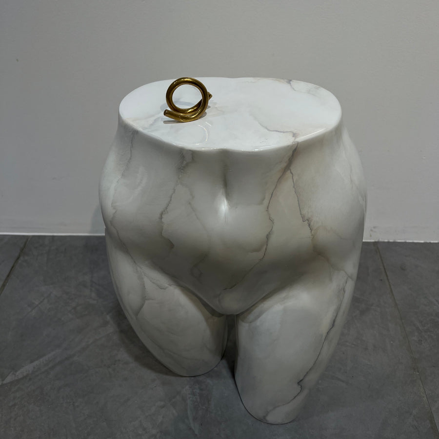 MANNEQUIN UPCYCLE 24 ART SERIES MARBLE WHITE×BROWN
