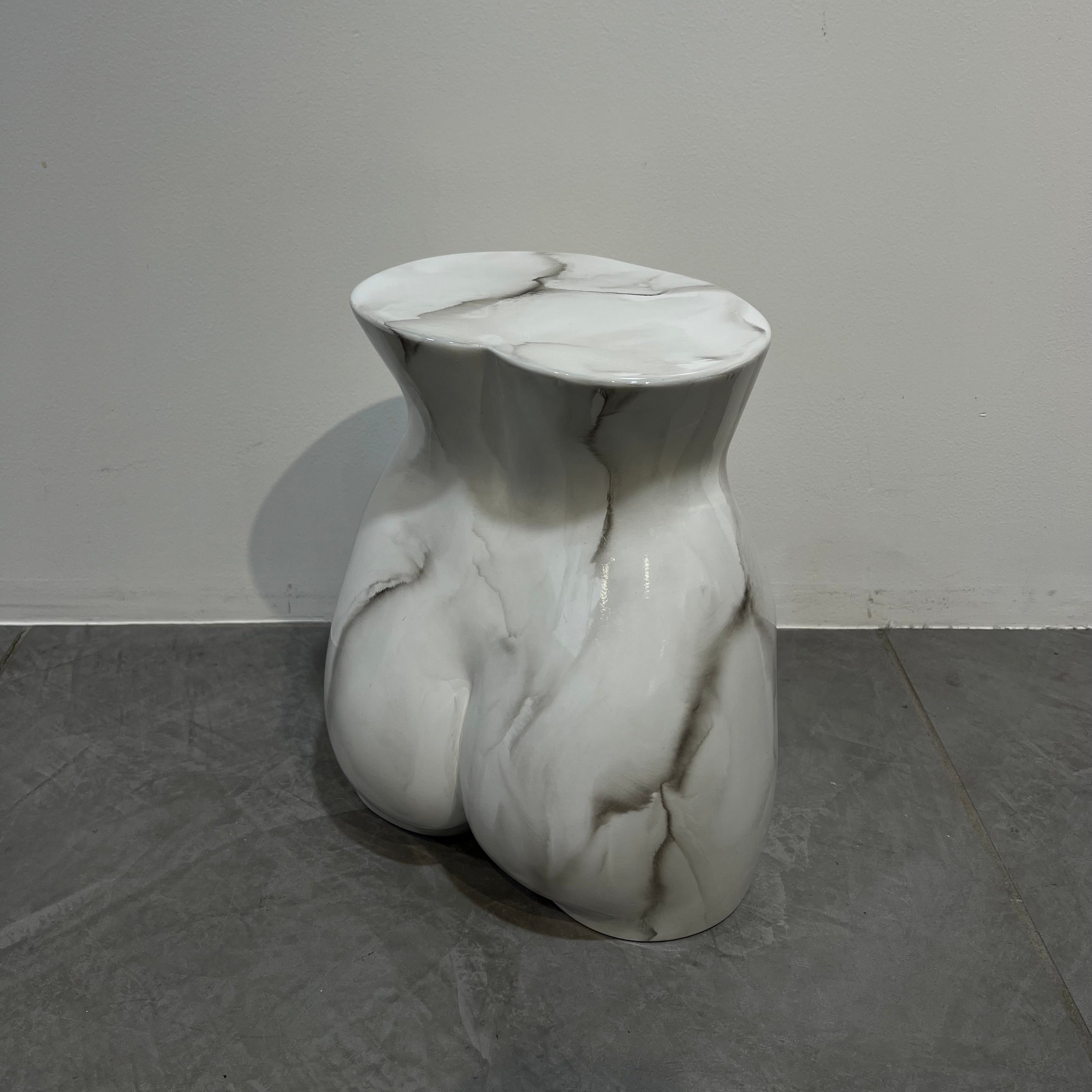 MANNEQUIN UPCYCLE 18 ART FURNITURE WHITE MARBLE – NANASAI ONLINE STORE