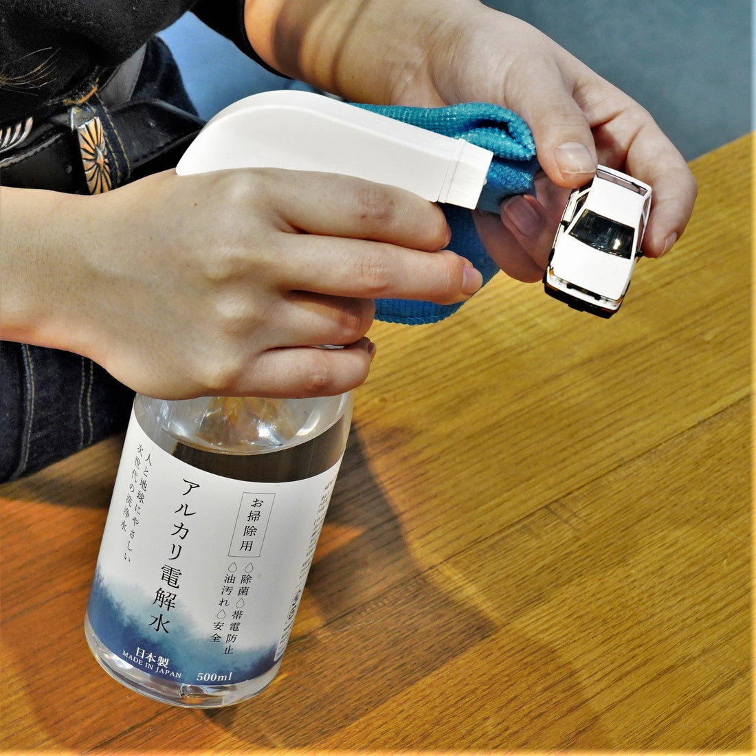 パーテーション清掃用アルカリ電解水